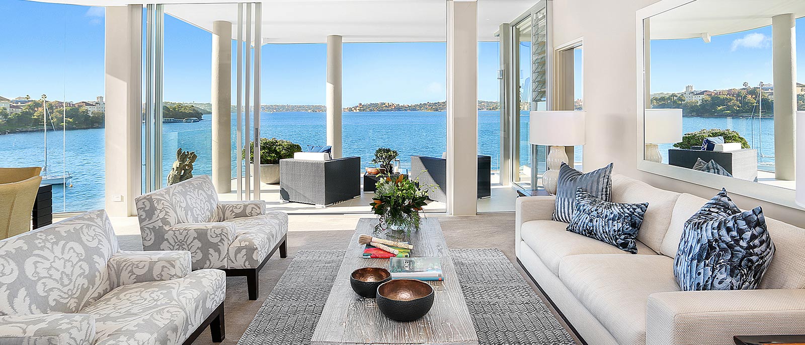 luxury property with premium water views in Sydney