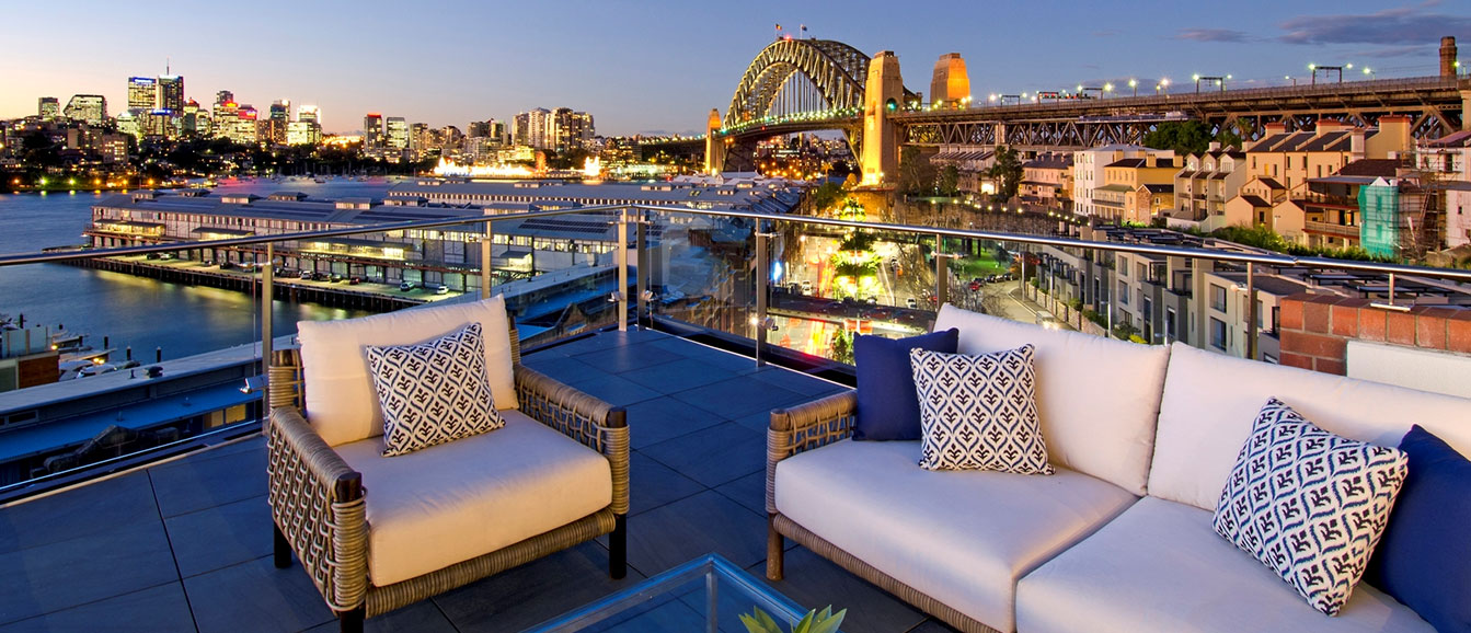 sydney harbour luxury penthouse